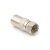 1pc F Type Male Plug Connector Socket to RF Coax TV Aerial Female RF Adapters