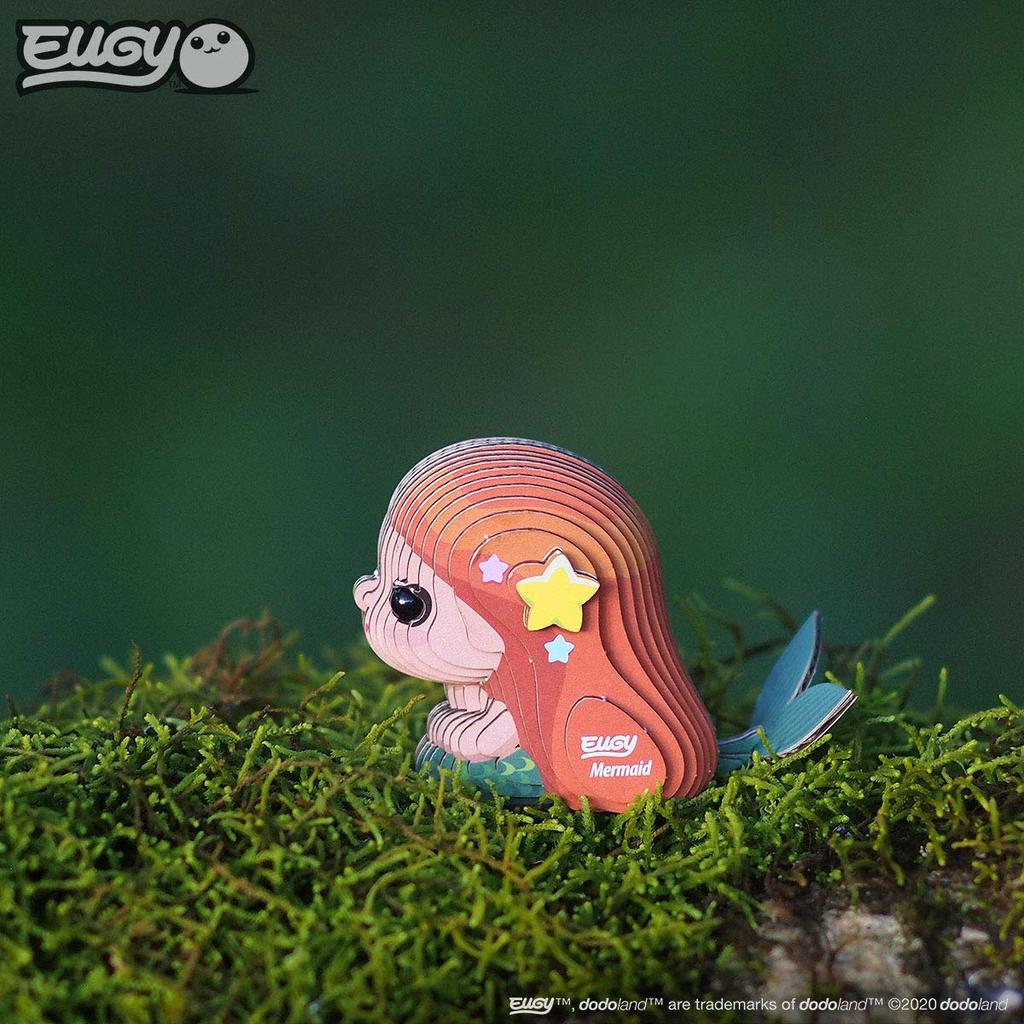 EUGY Mermaid Paper Puzzle - A fun educational toy for elementary school boys and girls, as well as adults, making it a great gift.