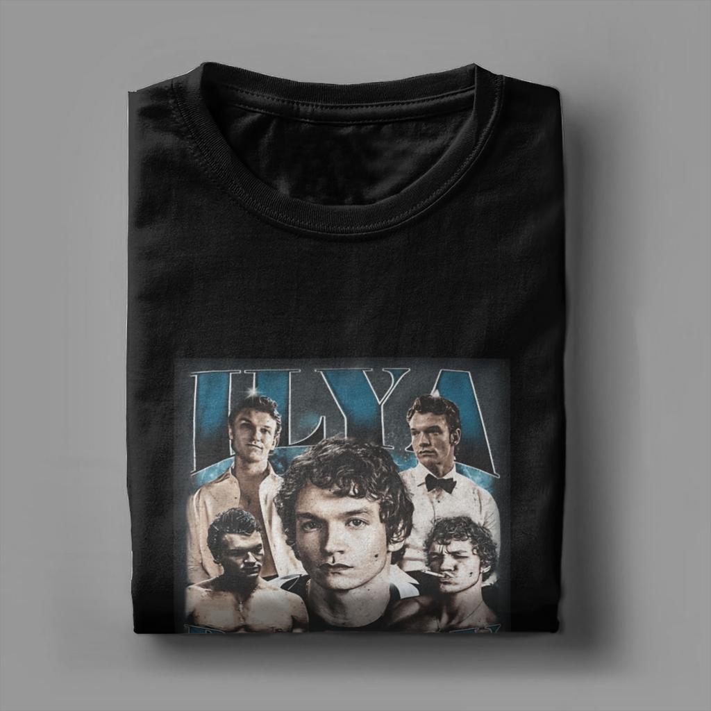 SShane HHollander IIlya RRozanov TShirts Unisex Vintage Pure Cotton Tees Crewneck Short Sleeve T Shirt Party Clothes