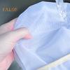 Stainless Steel Jelly Strainer Stand with Nylon Reusable Filter Bag Stable Triangular Design Kitchen Filter Holder for Nut Milk Juices Cheese Yogurt