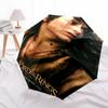 1pc Lord of the Rings Return of the King Automatic Folding Umbrella - Compact 8-Rib Design, Durable Plastic & Iron1144L