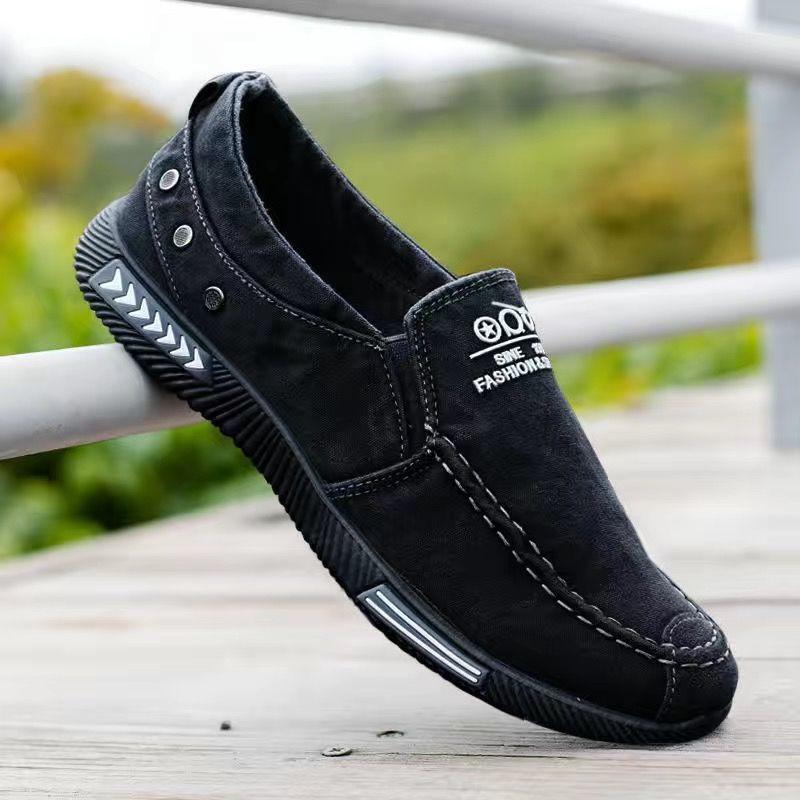 Men's fashion old Beijing cloth shoes men's shoes men's cotton shoes work shoes canvas shoes cloth shoes
