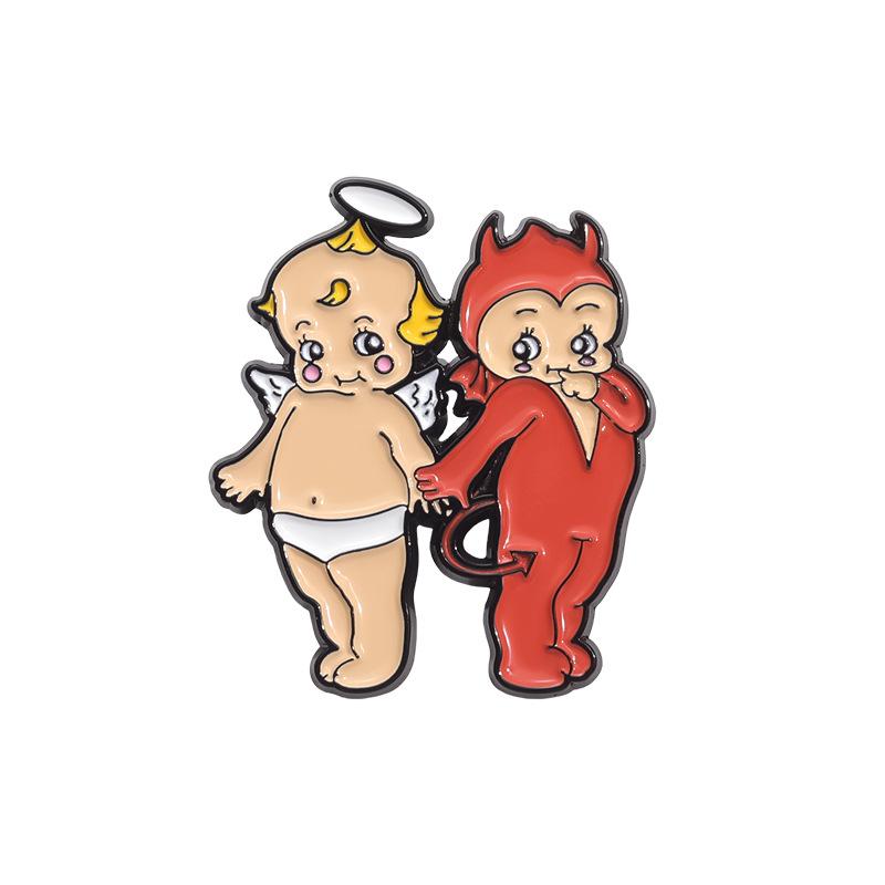 Cartoon Animation Movies Enamel Pins Cute Characters Brooches For Friends Lapel Badge Backpack Accessories Fashion Jewelry Gifts