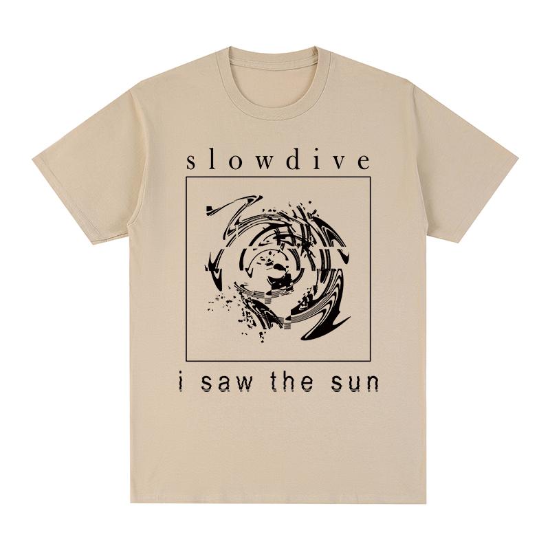 Slowdive Saw The Sun Vintage T-Shirt Mode Lässig Streetwear Baumwolle Herren T-Shirt Neues TEE TSHIRT Damen Oberteile