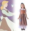 Enchanting Girls Costume Dress Featuring Cinderella And Snow White Cosplay Style For Halloween And Festivals