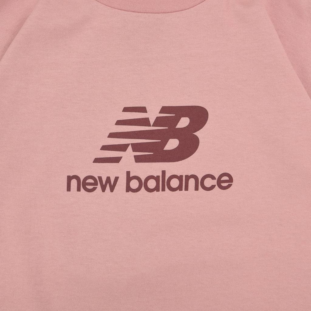 New Balance Long Sleeve ABT35160 POO 150 Kids' T-Shirt (Pink Moon)