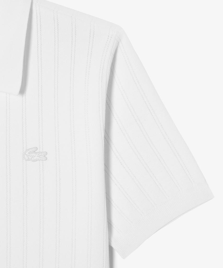 LACOSTE Women'S Golf Scalloped Polo Sweater Af331E-56G 001
