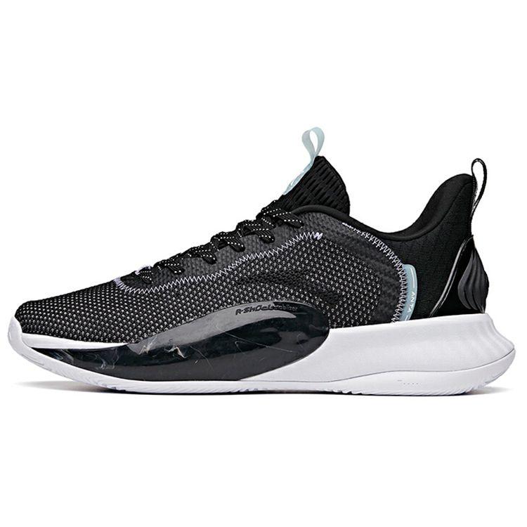 Anta Classic Retro Lifestyle Sneakers Men Black White 112121605-2 44.5