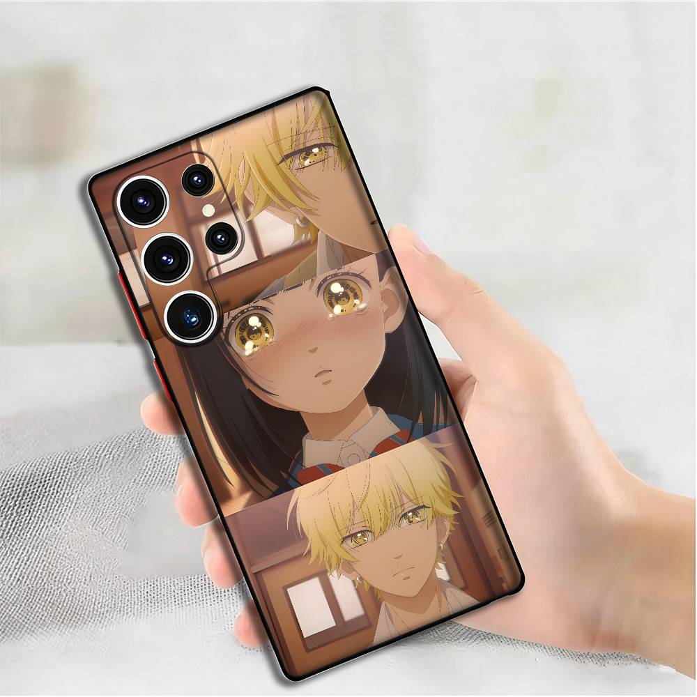 Anime K-Kai U-Uka Handy Silikonhülle für Samsung S24 22 20 23 21 20 Ultra Plus Lite 5G Druckabdeckung