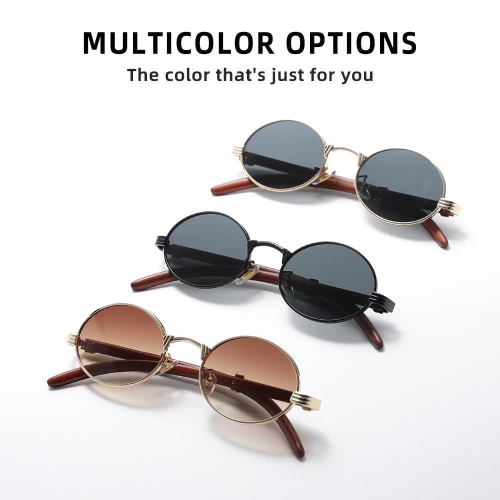 SPEEDHYUN Vintage Round Sunglasses Lightweight Frame with Full UV Protection