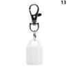High Quality Practical Silicone Keychain Cap Portable Durable Holder Keychain Compatible For Lip Balm Lipstick Storage Cap