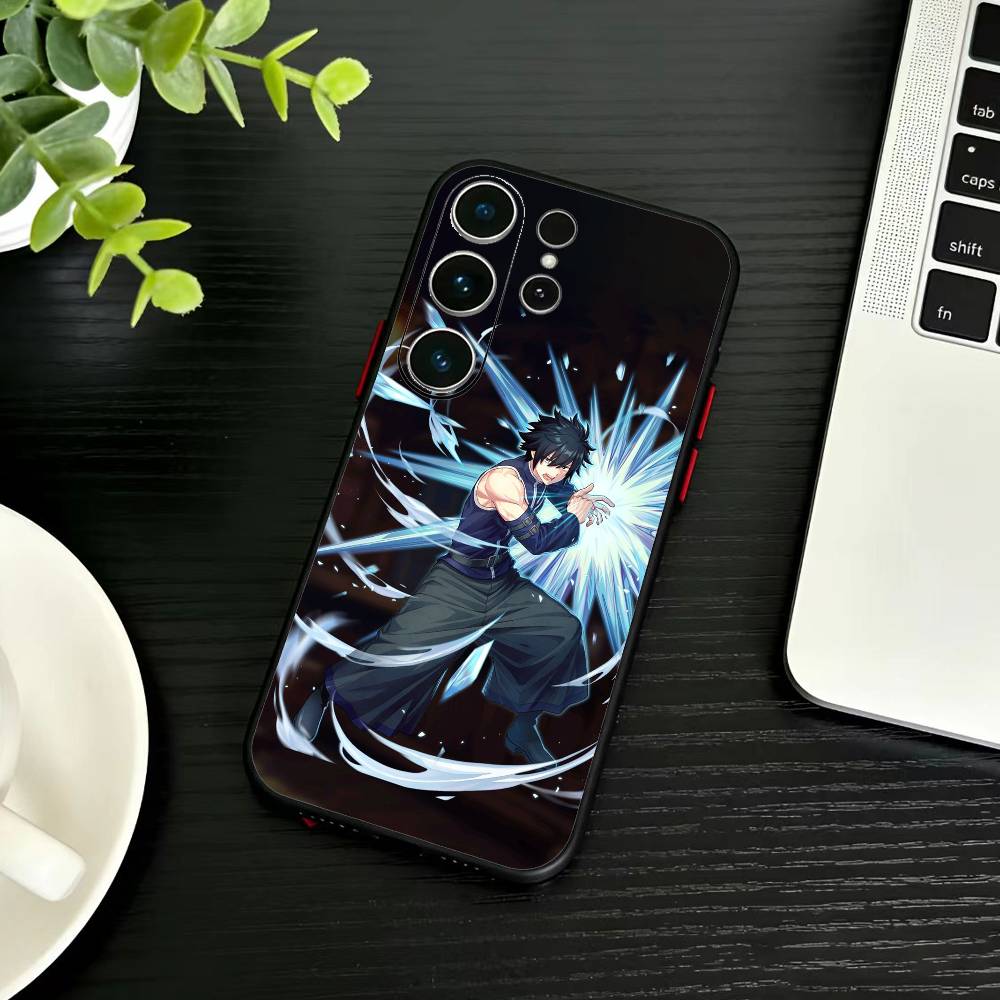 ANIME F-FAIRY TAIL Phone Case For Samsung S26,S25,S24,S23,S22,S21,S20,Ultra,Plus,FE Black Soft Cover