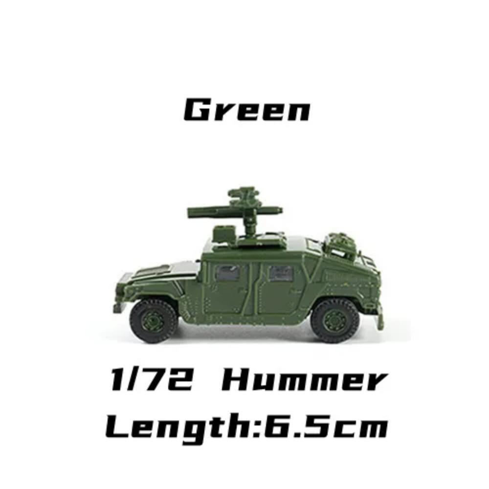 4D 1/72 Military Vehicle Puzzle Model Hummer Truck Armored Car Model Assembly Kit Simulated Tank Plastic Toys