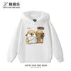 Cute Cartoon Capybara and Little Penguin Print Hoodie – Versatile, Casual, and Sporty Autumn/Winter Top for Boys and Girls