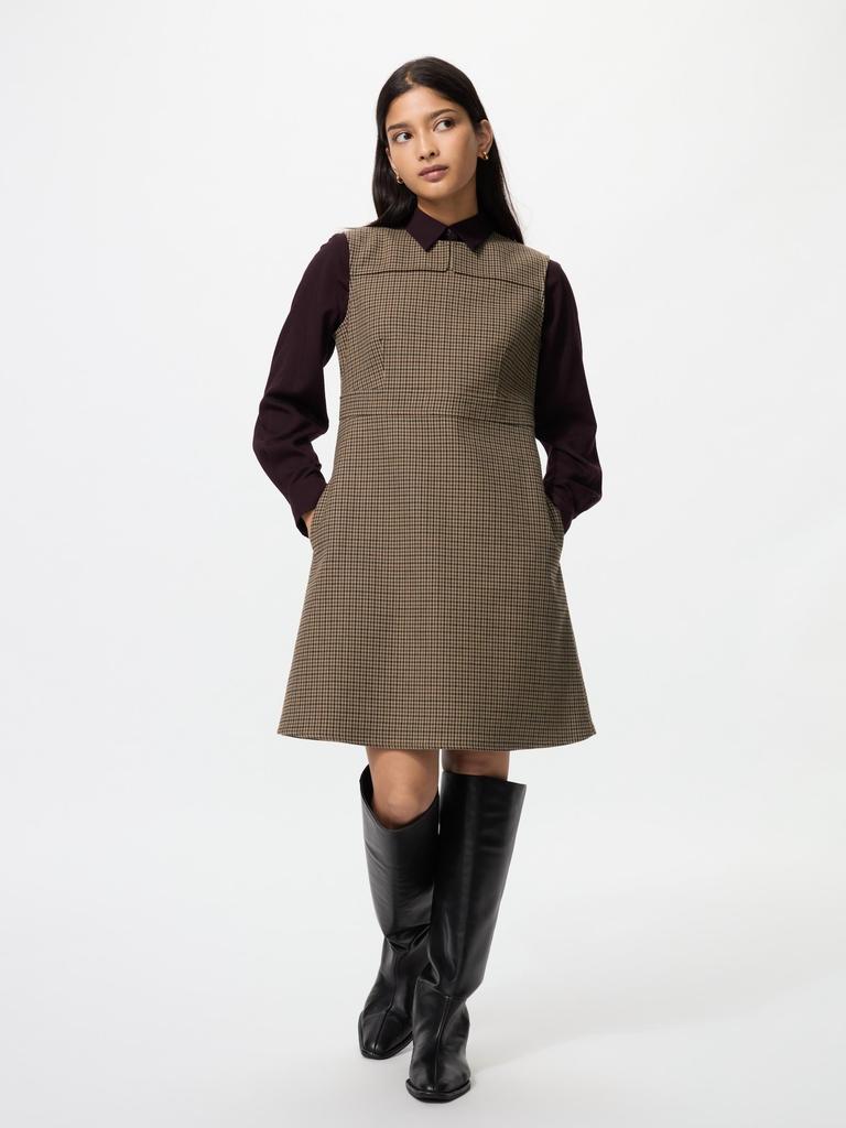 Uniqlo Double Face Mini Dress  Sleeveless 