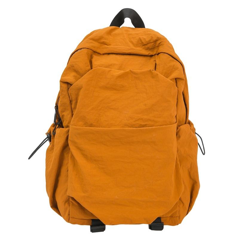 Summer leisure outdoor travel high value double shoulder business backpack commuting light student schoolbag leisure bag simple