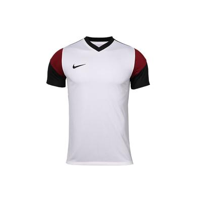 Casual Sports Breathable V-Neck Short Sleeve T-Shirt Men Tops White CW3826-100
