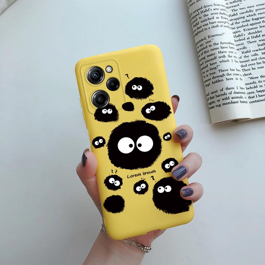 For Poco X5 Pro Case For Xiaomi Poco X5 PocoX5 X 5 Pro 5G Cute Astronaut Marble Phone Case Back Cover Shockproof Soft TPU Funda