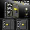 Magnetic Phone Case for Galaxy S25 Ultra S24 Ultra S23 Ultra A16 A35 A55 with Lens Protection - Black