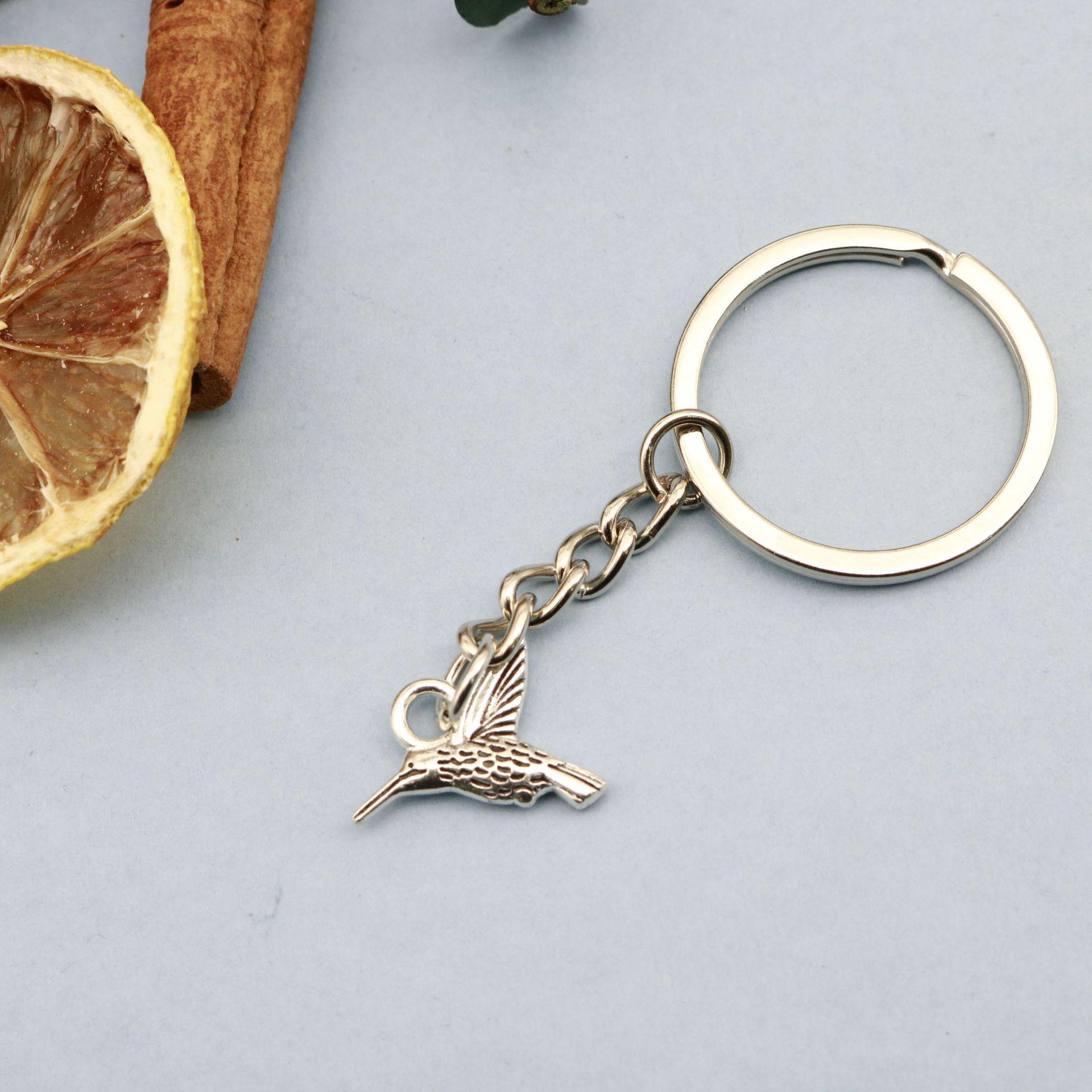 Flying Bird Keychain Pendant – Hot Selling Ornaments серебряный