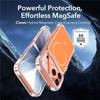 New high-transparency acrylic iPhone 17Pro max magnetic protective case 17Pro bright two-color mobile phone case