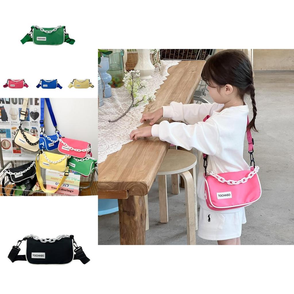 Stylish Oxford Cloth Children's Shoulder Bag Lightweight And Durable Versatile Design For School Use