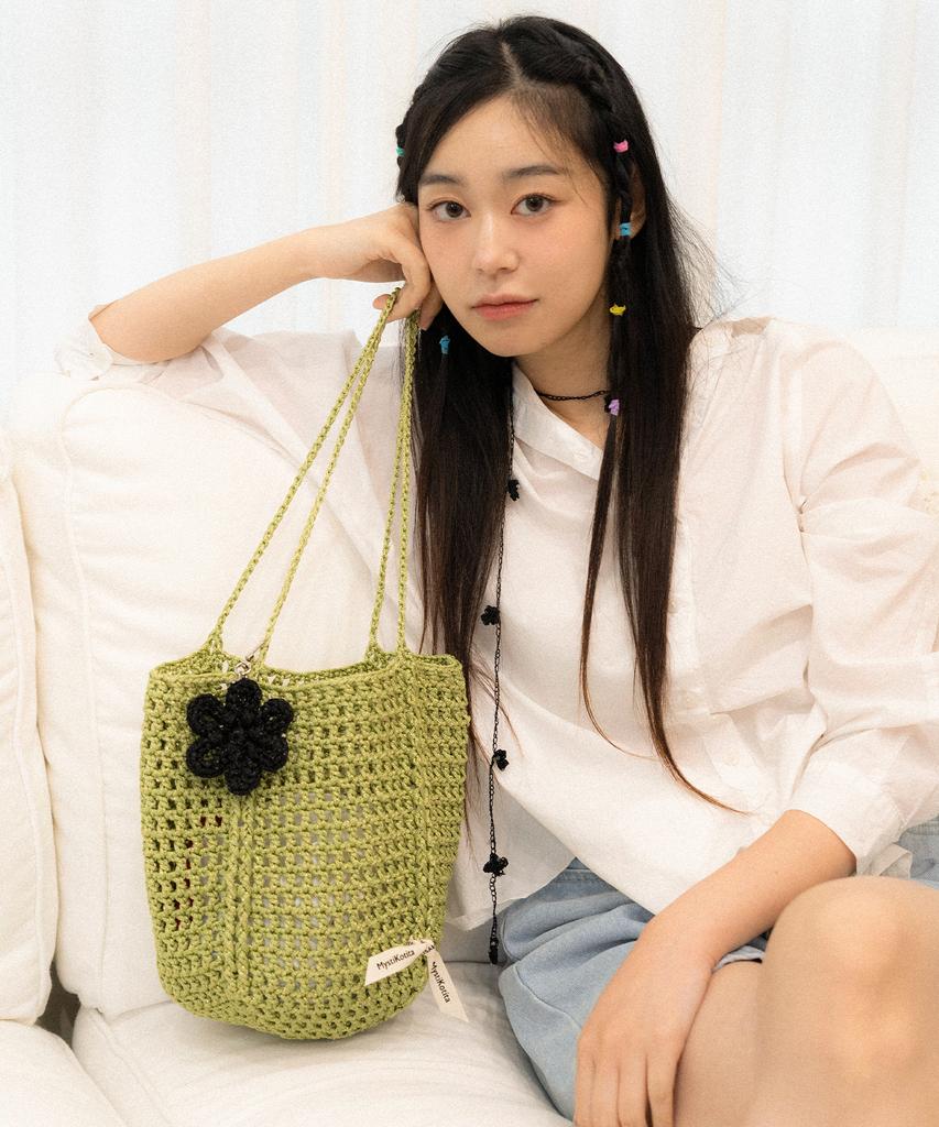 Mystikotita Pearl Market Net Bag - 2 Colors