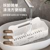 Toilet bathroom rack wall hanging non-punching toilet corner toilet washstand wall storage basket