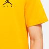 Jordan Solid Color Logo Casual Sports Short Sleeve T-Shirt Men Tops Yellow DA6800-739
