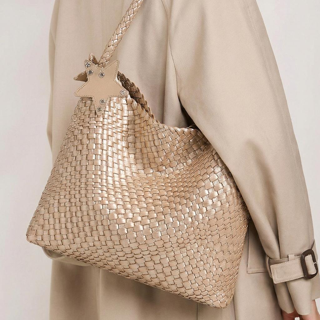Large Size Tote Bag, Hand Woven Bag, Underarm Bag, Shoulder Bag, Large Capacity