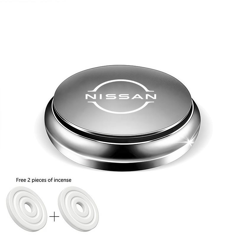For Nissan MBQ1Tire Valve Cap Car Air Freshener Solid Perfume Rotating Aromatherapy Decor For Nissan Qashqai J11 J12 Teana Sylphy N7 Note Juke