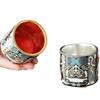 Chaxun Gold & Silver Inlaid Ceramic Teacup