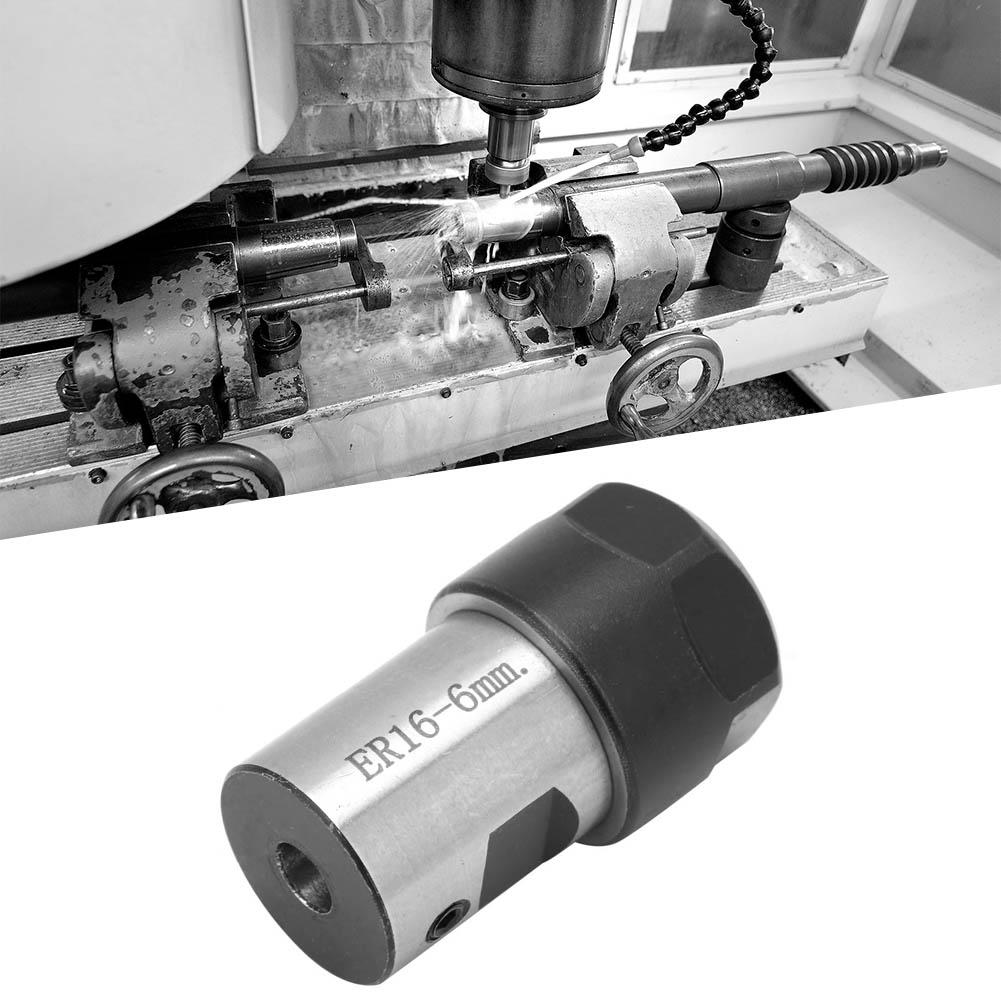 C20- 16-40L Collet Block Chuck Collet Hold Spindle Motor Shaft Clamping Tool Bar (6mm)