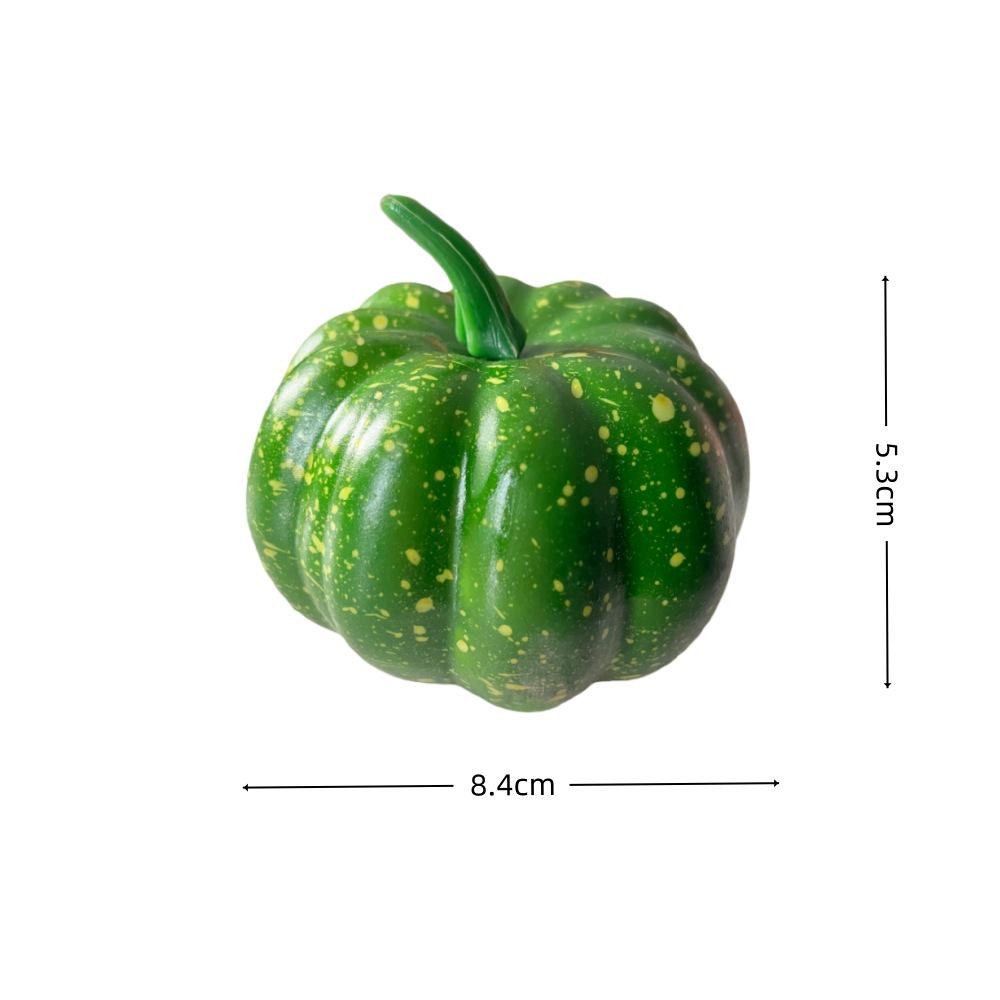 Realistické pěnové ovoce a zelenina Dekorace: Umělá dýně, chilli papričky, mrkve - rekvizity