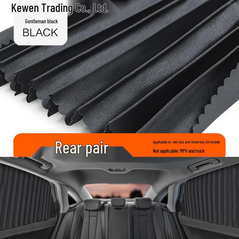 Universal Magnetic Car Side Window Sunshade Curtains for Heat Insulation and Sun Protection