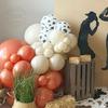 173pcs Coral Caramel Balloon Garland Cowgirl Baby Shower Farmyard Birthday Gender Reveal Globos Bride To Be Wedding Decoration