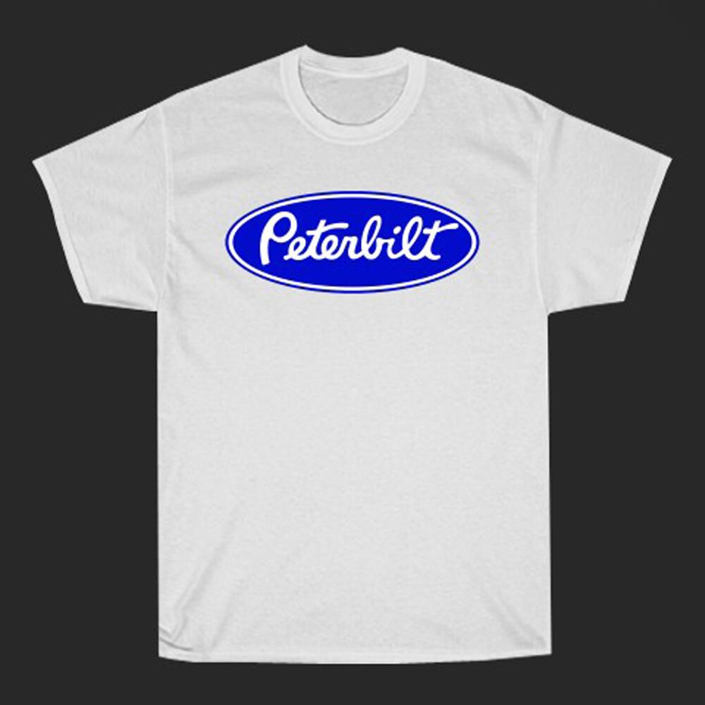 Peterbilt Trucks Blue Men s White Size S to 5XL S
