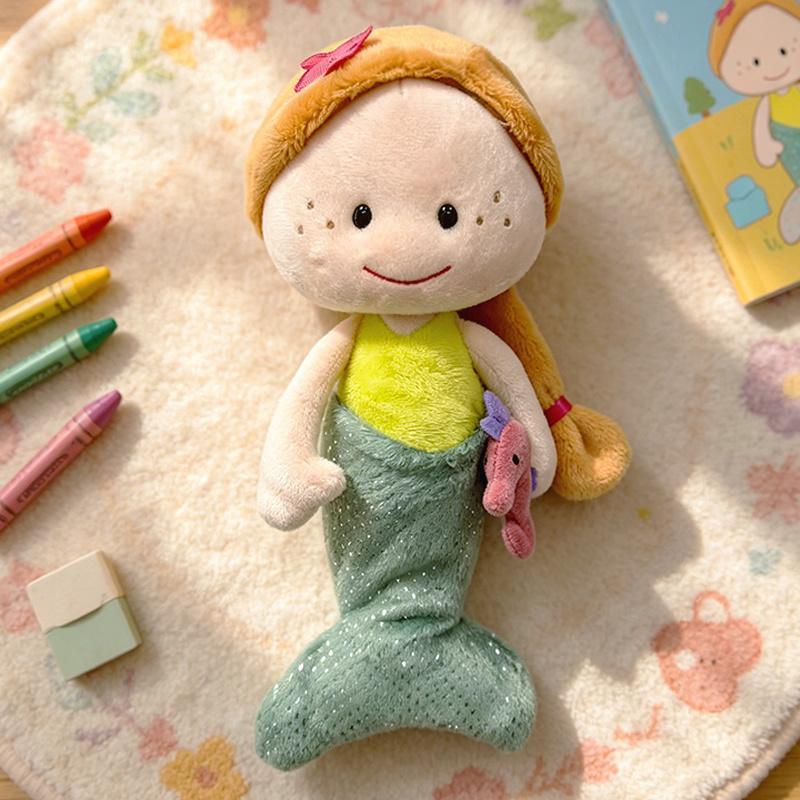Süße Puppen Plüschtiere Kawaii Kuschelpuppe Entzückende Zimmerdeko Spielzeug Begleiter zum Schlafen Für Freundin Exquisite Geburtstagsgeschenke