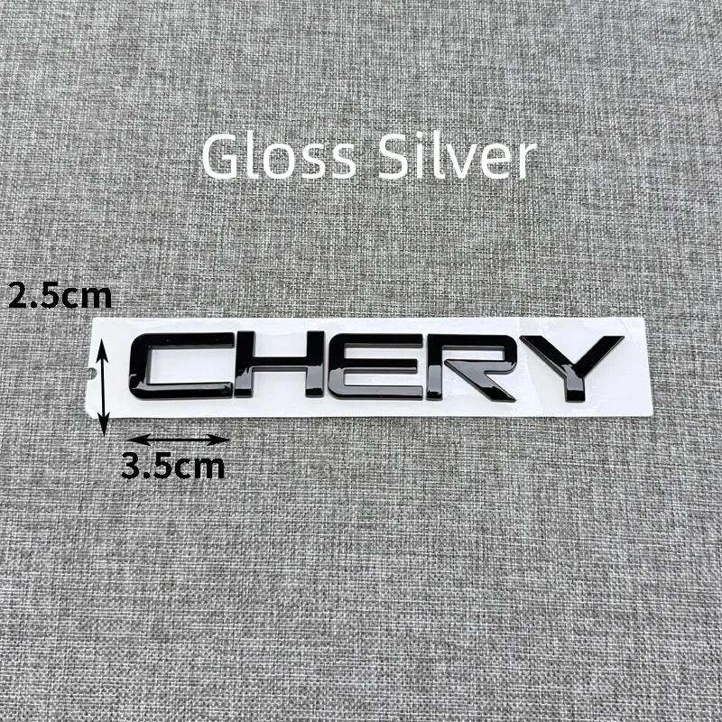 1pc 3D ABS TIGGO7 290T 390T Badge Sticker Rear Trunk Emblem Decal for TIGGO TIGGO7 TIGGO7PROPLUS