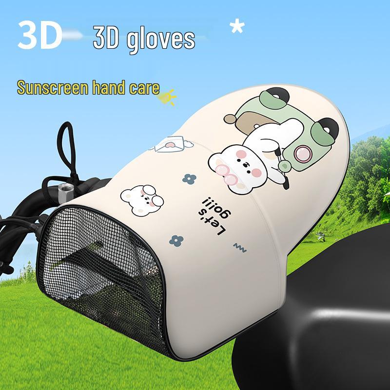 Summer 2025 UV Protection Windproof Electric Vehicle Gloves: Lightweight, Breathable, Waterproof Hand Protector.