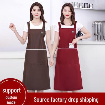 2023 Waterproof Oil-proof Custom Logo Apron for Commercial Kitchens and Home