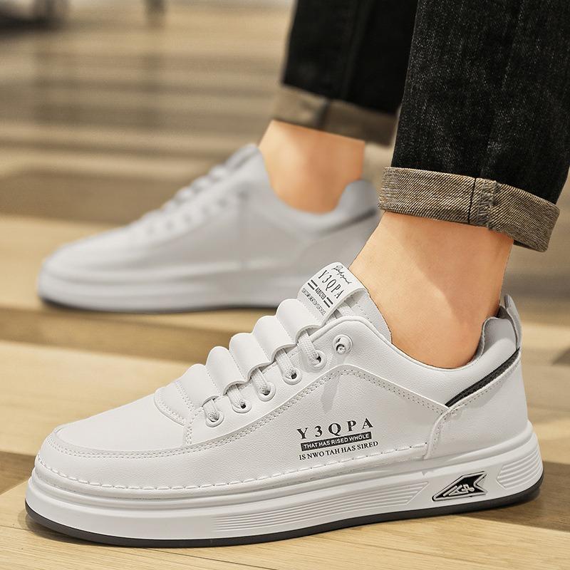 Men's Shoes New Men's Little White Shoes Breathable Casual Board Shoes Versatile Sports Trendy Shoes Men's Trendy Shoes
