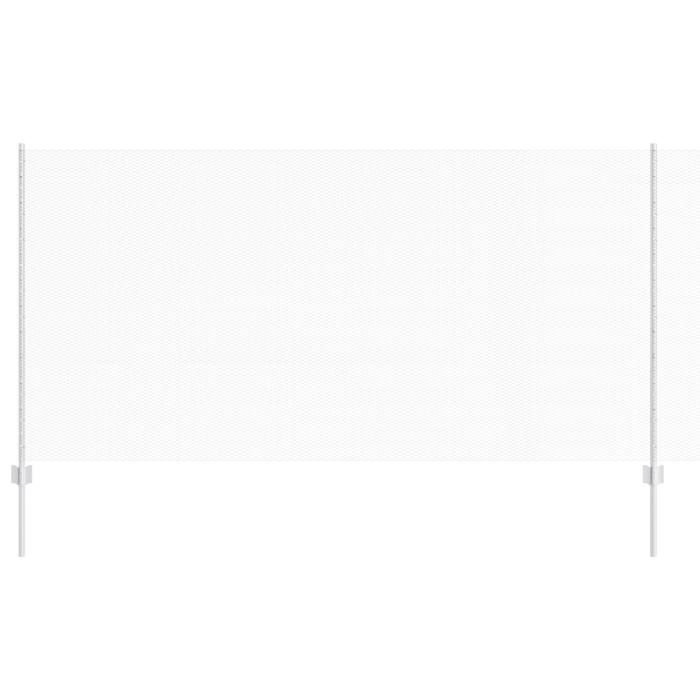 VidaXL Poteaux de clôture 10 pcs U-Channel 120 cm Acier Galvanisé 3336966