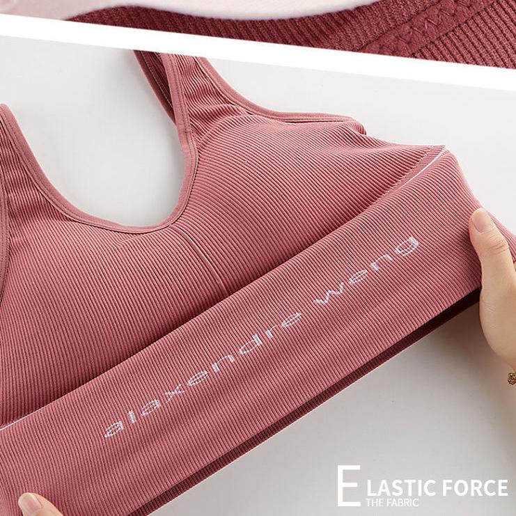 Femei Lenjerie sport Tube Top Doamnelor Fitness Yoga Sutien Lenjerie intima cu Pad Summer Gym Activewear Crop Top