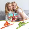 7JI Dinosaur Interactive Toy for Spy Emergency Disaster Easy Birthday Christmas Set of 2 Watch-Style Kids, Game, Parent-Child Interaction, Response,