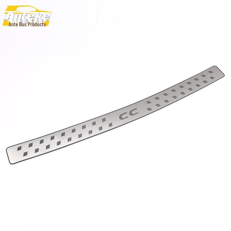 18 CC Rear Guard Plate Stainless Steel Trunk Protector for Tailgate