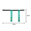 MIKASA Tag Rugby Tag Cintura Scuro, 50-70cm, Verde, TRTG70-DG
