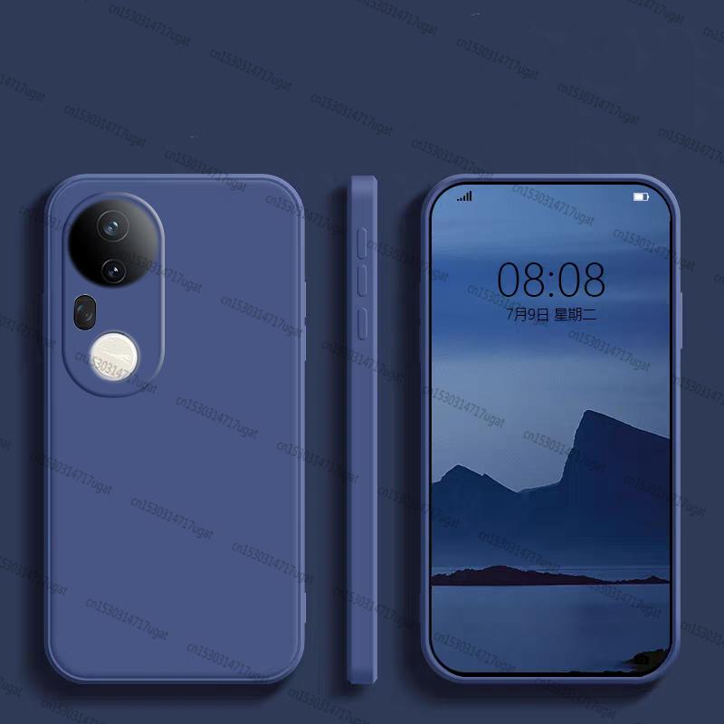 For Vivo T4 Ultra Case For Vivo T4 Ultra Soft Liquid Silicone Candy Color Phone Case For Vivo T4 Ultra Case 6.67 inch