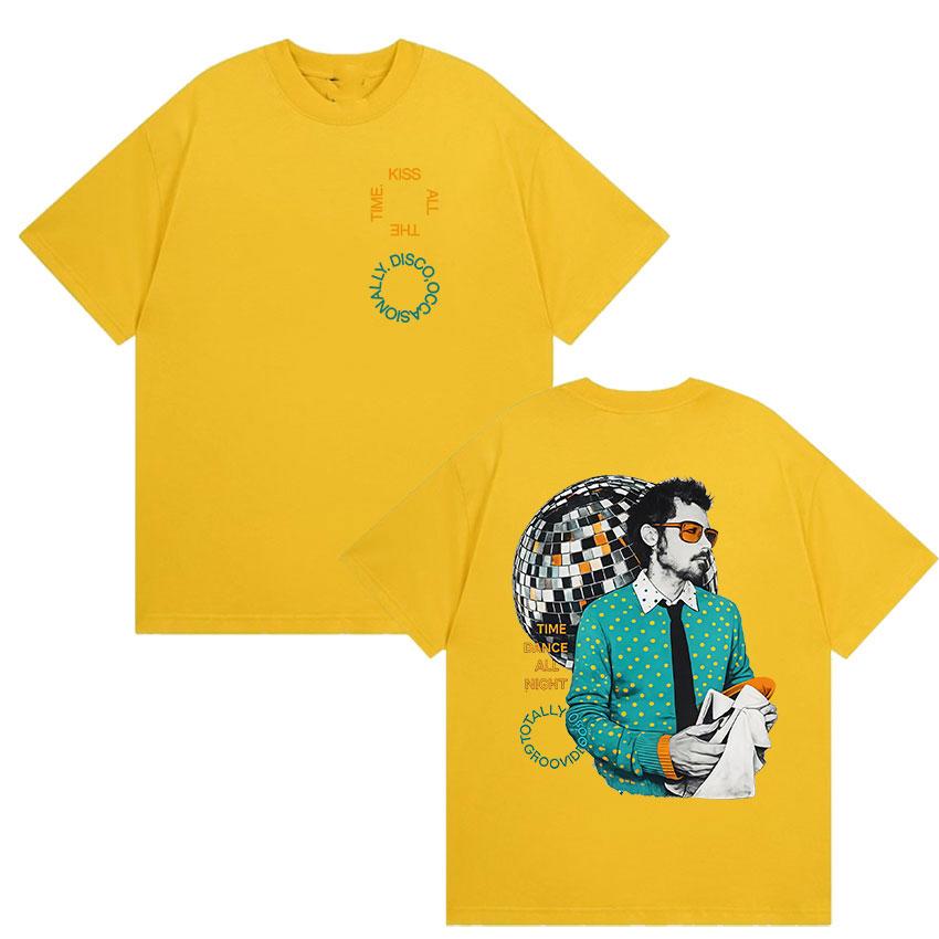 Harry Styles Kiss All The Time Disco Occasionally Tour 2026 Tshirts UNISEXs Vintage Fashion Oversized Cotton Y2K Tops Streetwear S
