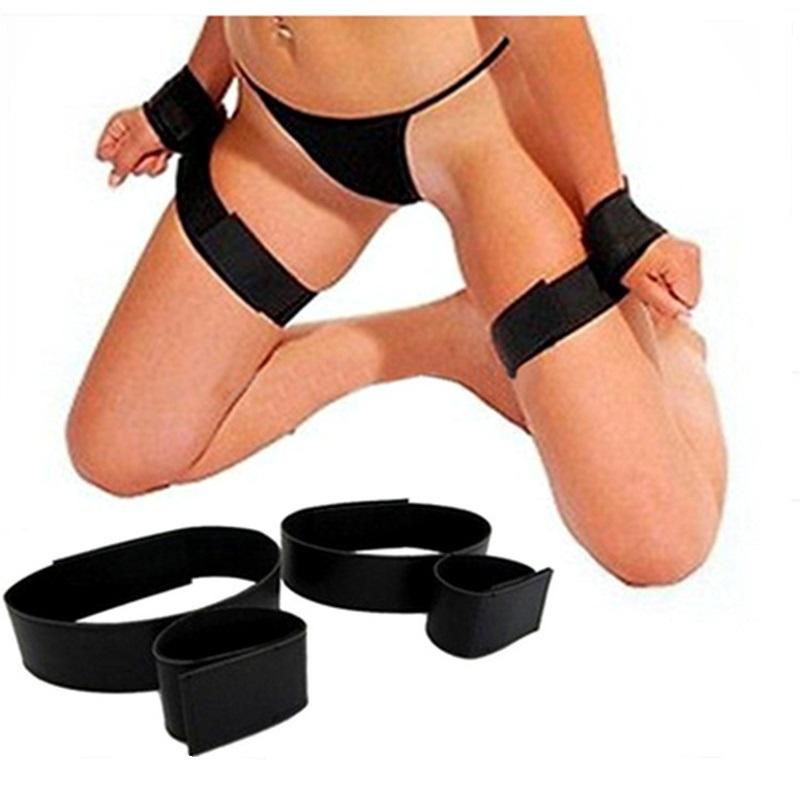 SM Alternative Sex Toys Thigh Wrist Strap Webbing Erotic Bondage Handcuff BDSM Erotic Handcuff Strap Couple Sex Toys Adult